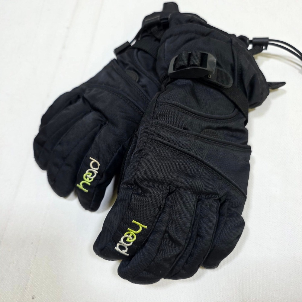 Smith Head Goggles & Gloves Youth Medium Black Ski Snowboard Winter Gear Set - Picture 4 of 6